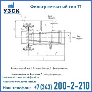 Фильтр сетчатый ФС по Т-ММ-11-2003 в Ногинске