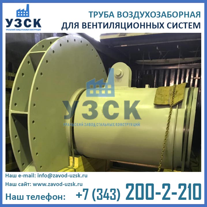 фото труб воздухозаборных альбом Т-ОВ-03-08 для приточной вентиляции