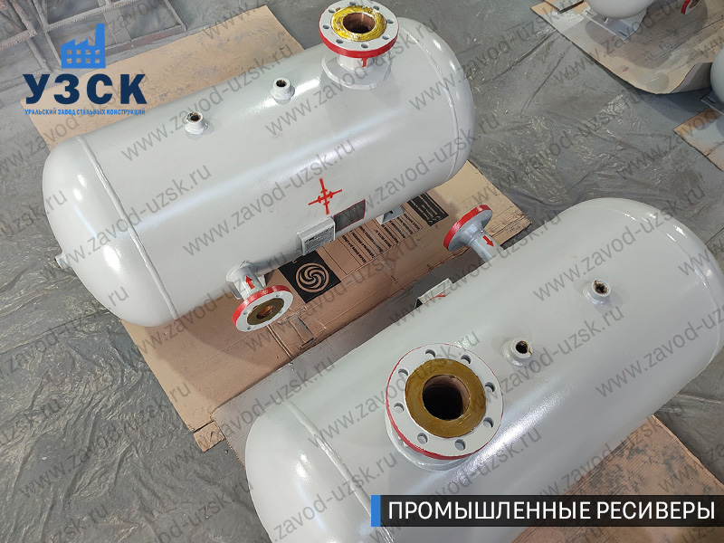 фотография промышленных ресиверовдля газа Ногинск